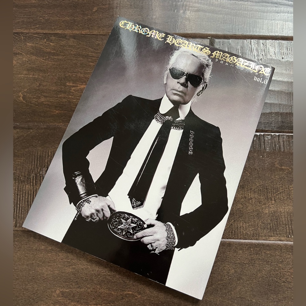 Chrome Hearts Magazine Vol.6 Karl Lagerfeld magazine Japan